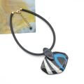 Factory custom oil paint acrylic colorful statement chocker necklace